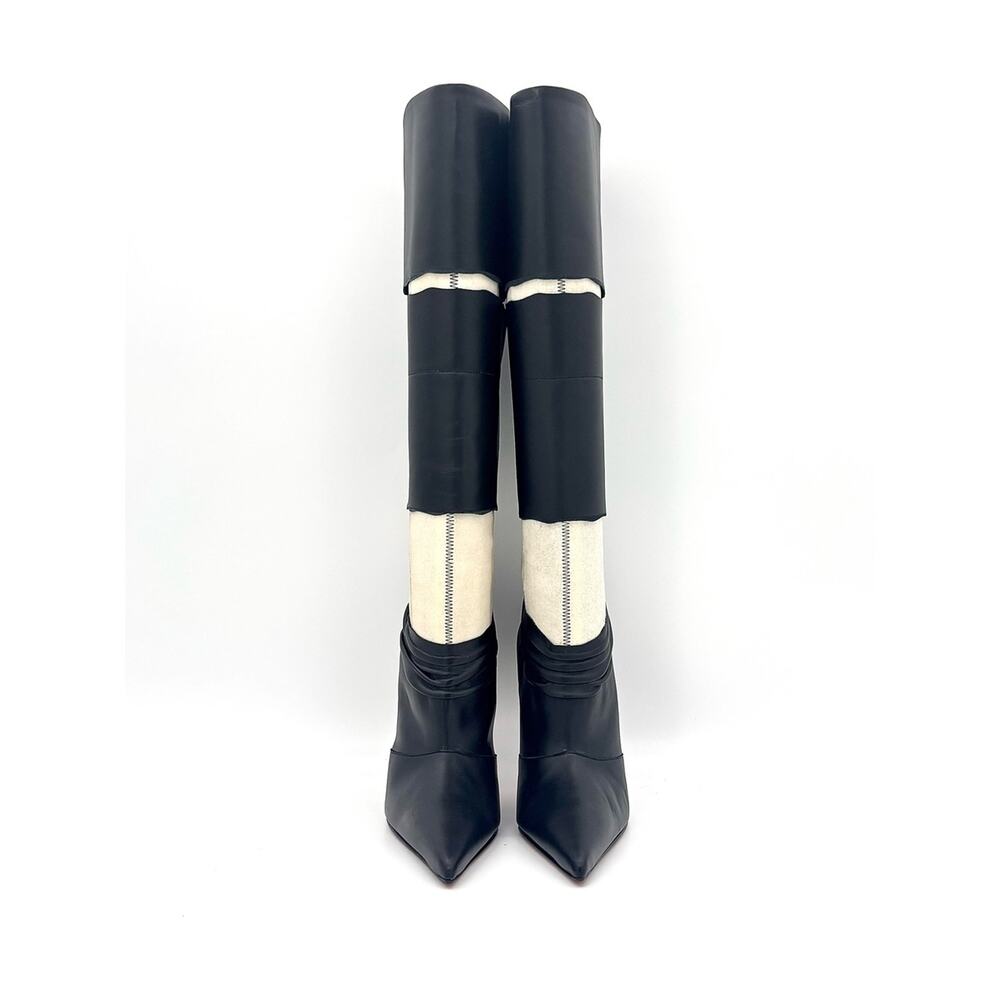 Christian Louboutin x Maison Margiela Xrismarteen 100 Knee High Boots 37 - Picture 3 of 9